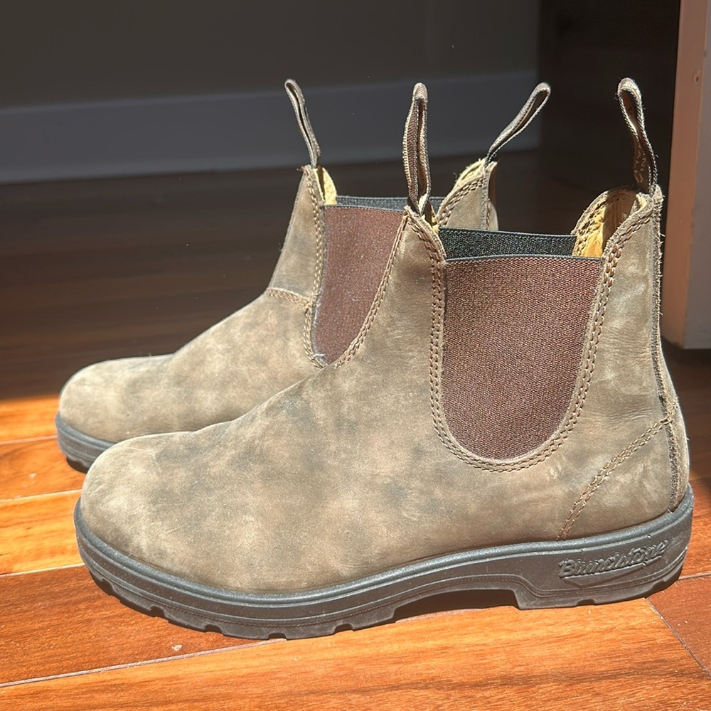 Brown Blundstone Boots